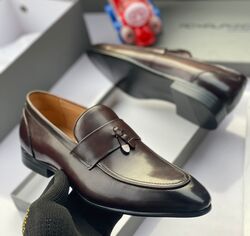 #1. Coffee Brown Exotic Loafer (Sizes Available: 39, 40, 41, 42, 43, 44, 45 and 46 only)